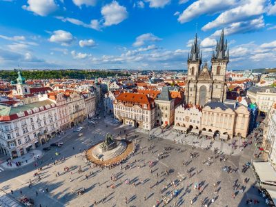Old,Town,Of,Prague,,Czech,Republic.,View,On,Tyn,Church