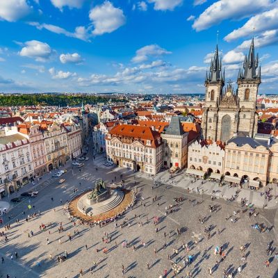 Old,Town,Of,Prague,,Czech,Republic.,View,On,Tyn,Church